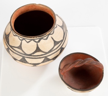 (2) Native American Pots