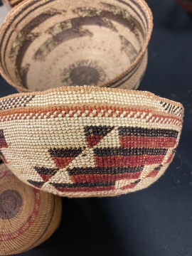 Vintage Native American Woven Baskets