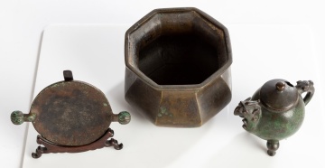 (3) Chinese Bronze Articles