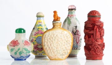 (5) Chinese Snuff Bottles