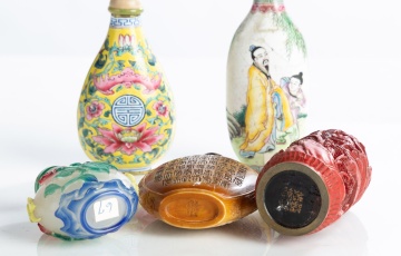 (5) Chinese Snuff Bottles