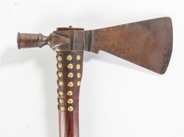Native American Plains Indian Pipe Tomahawk