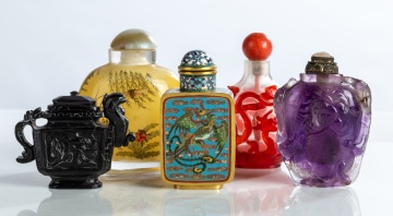 (5) Chinese Snuff Bottles