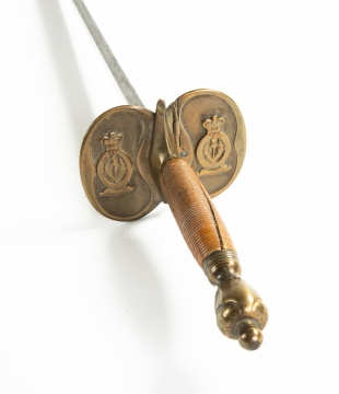 War of 1812 Officer's Sword of the 1st Regiment of Foot (Royal Scots)