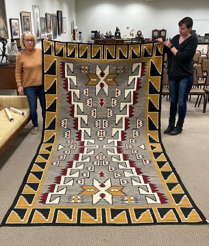 Oversized Navajo Weaving
