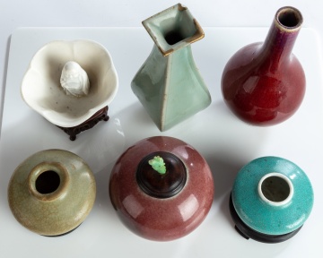 (6) Chinese Porcelain and Earthenware Articles