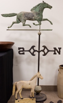 19th Century Running Horse Weathervane