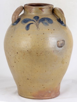 P. Cross, Hartford, CT. Stoneware Water Cooler