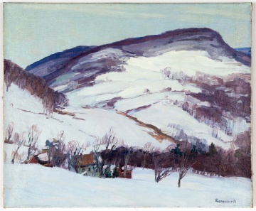 George Renouard (American, 1885-1954) "Winter Scene"