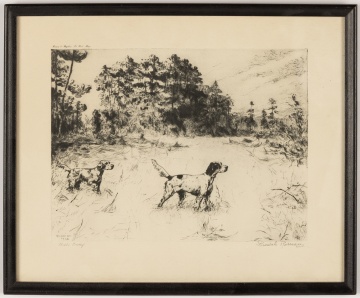 Percival Leonard Rosseau (American, 1859-1937) "Bill's Covey", 1934