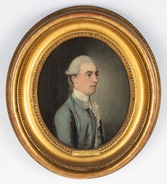 Attributed to John Downman (British, 1750-1824) Portrait of John Mortlock