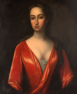 18th Century Woman in a Red Jacket