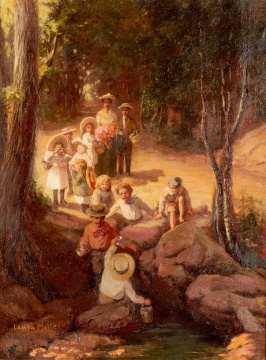 Laura Miller (American, 1868-1965) "The May Party"