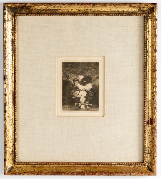 Francisco Goya (Spanish, 1746-1828) "The Prisoner"