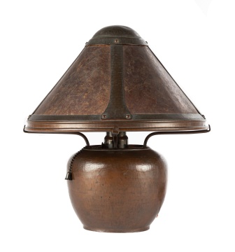Dirk Van Erp (American/Dutch, 1860-1933) Boudoir Lamp