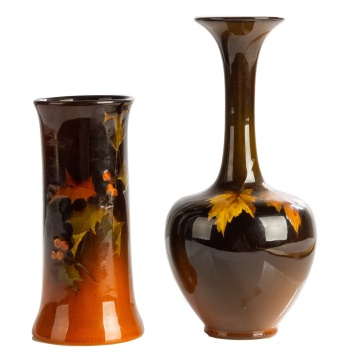 Rookwood & Louwelsa Weller Art Pottery Vases