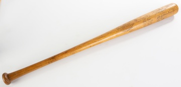 Louisville Slugger 1947 Detroit Tiger's Autographed Baseball Bat
