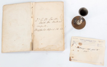 1855 Stethoscope & 1852 Prize Essay by Austin Flint