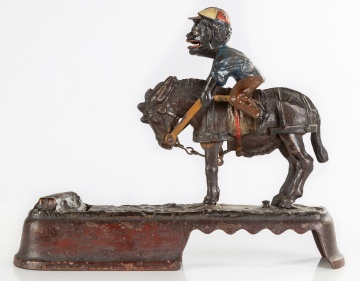 J. & E. Stevens Company Always Did Spies a Mule Mechanical Bank