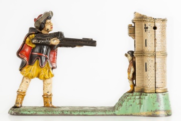 J. & E. Stevens William Tell Mechanical Bank