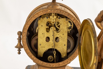 Ansonia Figural Mantel Clock