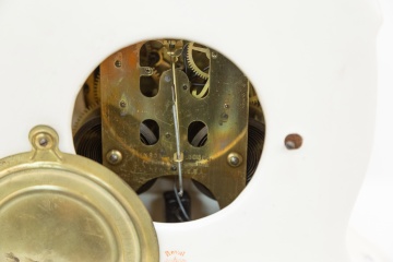 Ansonia Royal Bonn China Shelf Clock