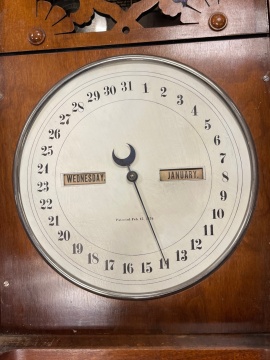 Seth Thomas Office Calendar No. 10 Wall Clock