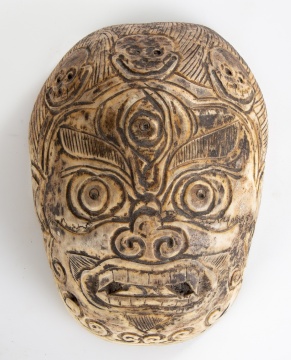 Polynesian Carved Scull