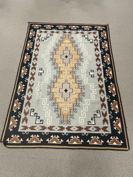 Two Grey Hills Navajo Weaving