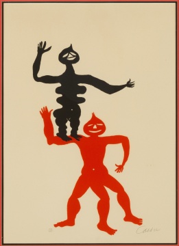 Alexander Calder (American, 1898-1976) The Acrobats