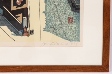 Jun'ichiro Sekino (1914-1988) Jun Morning in Kyoto, 1979