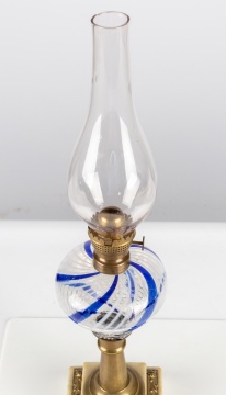 Latticino Oil Lamp