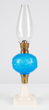 (2) 19th Century Oil Lamps