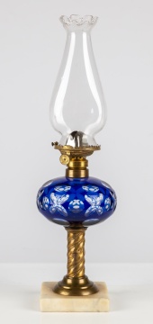 (2) 19th Century Oil Lamps