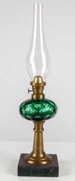 (3) 19th Century Oil Lamps
