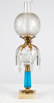 (2) 19th Century Oil Lamps