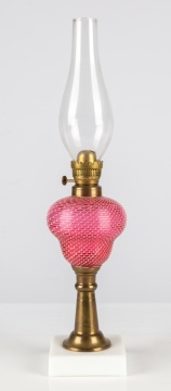 (2) 19th Century Oil Lamps