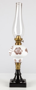 (3) 19th Century Oil Lamps