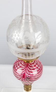 Boston and Sandwich Co. Marbrie Oil Lamp