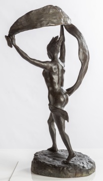 Edna Tudor Converse (American, 20th Century) Running Nymph