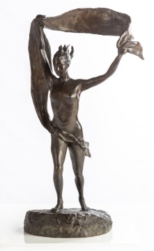 Edna Tudor Converse (American, 20th Century) Running Nymph