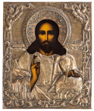 Russian Icon with Christ