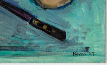 Ben Benn (American, 1884-1983) Still Life of Fruit and Pitcher