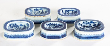 (5) Canton Porcelain Master Salts