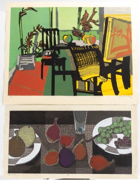 (4) Japanese Woodblock Prints