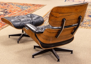 Charles & Ray Eames Lounge Chair with Ottoman