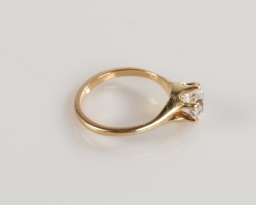 Lady's 14K Gold and 1.5 ct. Diamond Ring