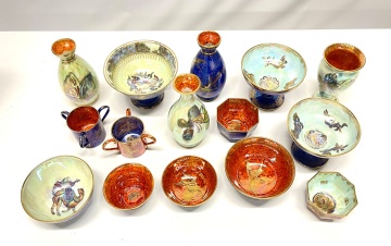 Collection of Wedgwood Fairyland Lustreware