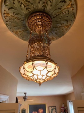 Tiffany Studios Twisted Wire Fixture