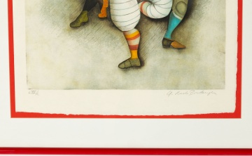 Graciela Rodo Boulanger (Bolivian, b. 1935) Football